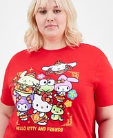 Love Tribe Trendy Plus Hello Kitty Lunar New Year T-Shirt