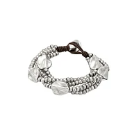 UNOde50 Sterling Silver Multi-Strand Bracelet