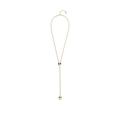 UNOde50 18K Gold Plated Metal Alloy Necklace with Height-Adjustable Chain