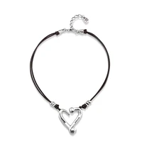 UNOde50 Sterling Silver-Plated Metal Alloy and Medium Heart Necklace