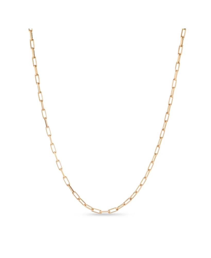 UNOde50 18k Gold Plated Metal Alloy Chain with Oval Links