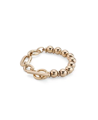 UNOde50 Different Link Type Metal Alloy Bracelet