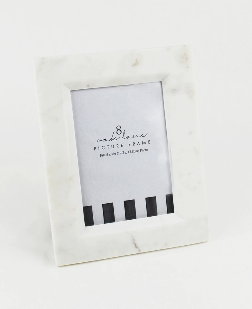 8 Oak Lane Marble Picture Frame, 5" x 7"