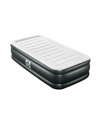 Sealy Baby Sealy Tritech Twin Sized 18" Air Mattress Bed 2 Person w/Built-In Ac Pump & Bag