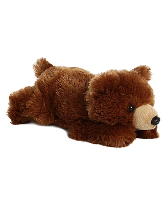 Aurora Small Grizzly Bear Mini Flopsie Adorable Plush Toy Brown 8"