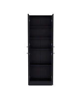 Depot E-Shop Ryder Kitchen Pantry 71" H, 4 Doors, 5 Adjustable Shelves, Laundry