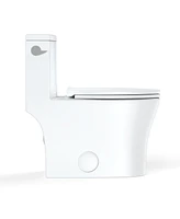 gaomon Elongated Toilet for Bathrooms, One