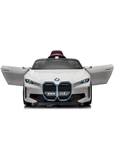 Streamdale Furniture Bmw I4 Kids Ride On Car with Remote Control & Features