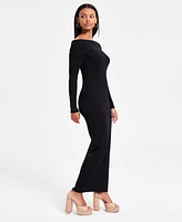 Bar Iii Women's Off-The-Shoulder Sweater Dress, Exclusively at Macy's