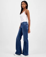 7 For All Mankind Women's Dojo Tailorless Bootcut Jeans