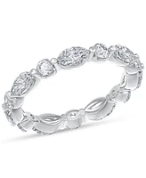 Diamond Eternity Ring (2 ct. t.w.) Platinum, 14k White Gold, or Rose Gold