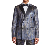 Paisley & Gray Men's Slim-Fit Double-Breasted Tuxedo Jacket