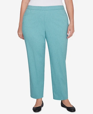 Alfred Dunner Plus Lake Victoria Pull-On Millennium Short Length Pants