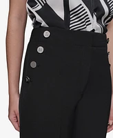 Karl Lagerfeld Paris Women's Sailor Wide-Leg Pants