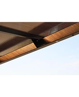 Streamdale Furniture Premium Wall-Mounted Lean-To Awning Durable