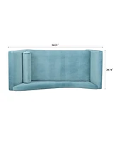 Streamdale Furniture Chaise Lounge With Scroll Arms Ii