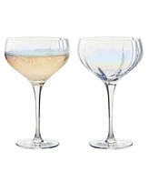 Anton Studio Designs Palazzo Champagne Coupes, Set of 2