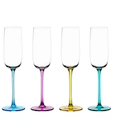Anton Studio Designs Gala Champagne Flutes, Set of 4