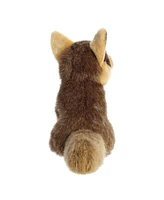 Aurora Medium Coyote Miyoni Realistic Plush Toy Brown 9.5"