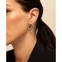 UNOde50 Metal Clad Hoop Earring