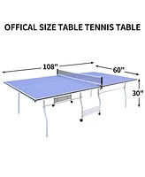 Streamdale Furniture Tournament-Ready Table Tennis Table with Easy Storage and Solo Play Mode