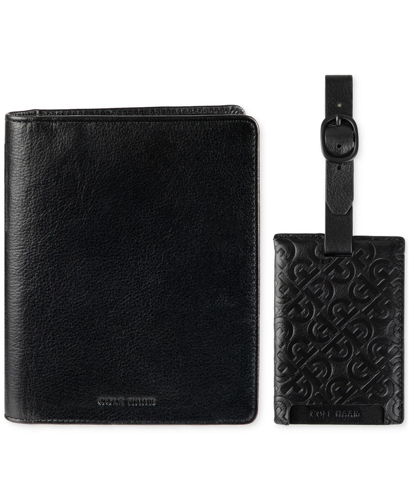 Cole Haan Men's Passport Case & Luggage Tag