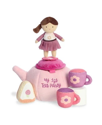 ebba Small My Lil Tea Party Baby Talk Engaging Baby Plush Toy Purple 9"