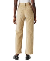 Levi's Women's Ribcage Straight-Leg Corduroy Ankle Pants