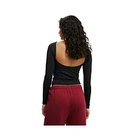 Cotton On Women's Ever Smooth Backless Long Sleeve Top