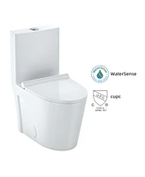 gaomon One Piece Toilet with Soft Closing Seat, Elongated Toilet for Bathroom, Comfort Height, Dual Tornado Flush 1.6 Gpf Toilet