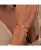 Karma and Luck Prevent Harm - Red String Evil Eye Charm Bracelet