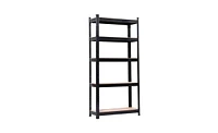 Slickblue 5-Tier Heavy Duty Metal Shelving Rack Unit - Black