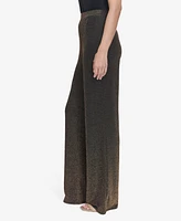 Halston Women's Pull-On Wide-Leg Pants