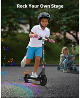 Gyroor H30 Max Electric Scooter for Kids Ages 8-12, 150W Powerful Motor, Bluetooth Music, Dual Brake System, Adjustable Height and Speed, Best Gifts f