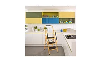 Slickblue 3 Step Ladder Portable Lightweight Step Stool