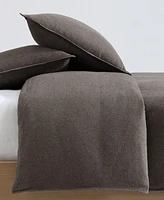 Calvin Klein Melange Flannel 3-Pc. Comforter Set