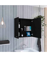 Depot E-shop Harbor Medicine Double Door Cabinet,Four Interior Shelves