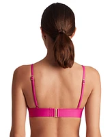 Lauren Ralph Women's Triangle V-Neck Bikini Top