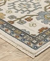 Oriental Weavers Keira KEI02 2'3"x7'6" Runner Area Rug