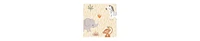 The Peanutshell Elephant Safari Tummy Time Mat and Security Blanket Crib Bedding Set, 4-Piece Set