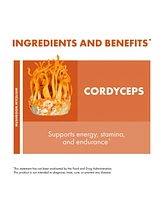 Host Defense Cordyceps Extract - Immune & Energy Support Supplement