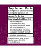 Host Defense Turkey Tail Extract - Digestive Health & Immune Response Support Supplement