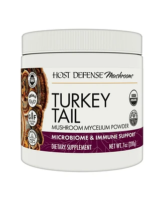 Host Defense Turkey Tail Mushroom Powder - Digestive Health & Immune Response Support Supplement