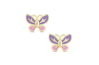 Lily Nily Girls Butterfly Stud Earrings