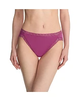 Natori Women's Bliss French Cut Panty With Lace