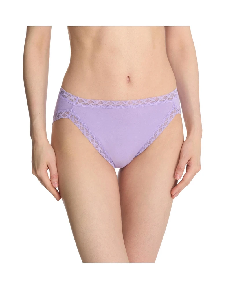 Natori Women's Bliss French Cut Panty With Lace