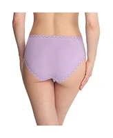 Natori Women's Bliss French Cut Panty With Lace