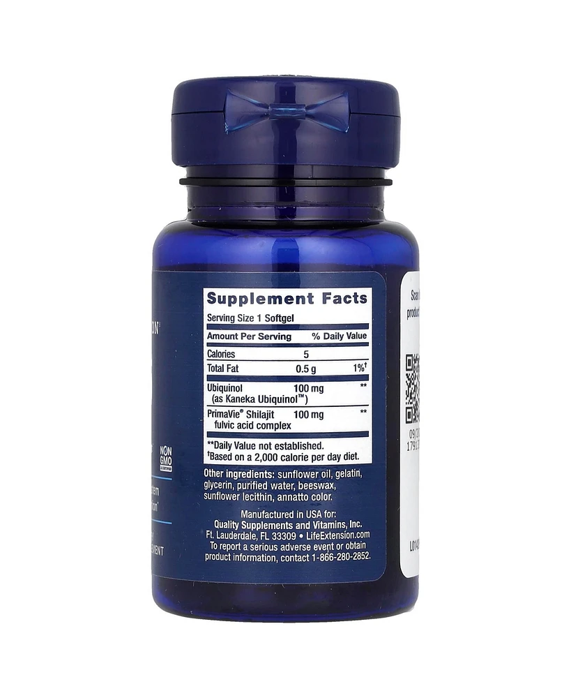 Life Extension Super Ubiquinol CoQ10 with Enhanced Mitochondrial Support mg