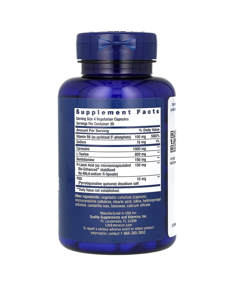 Life Extension Mitochondrial Energy Optimizer with Pqq