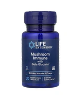 Life Extension Mushroom Immune with Beta Glucans